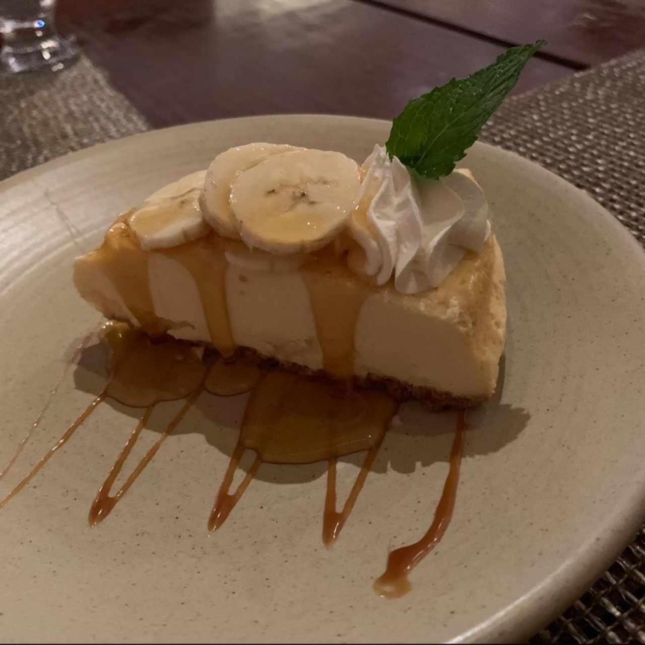 banana cheesecake