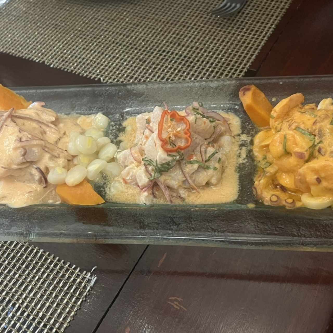 Ceviches - Piqueo tres Ceviches