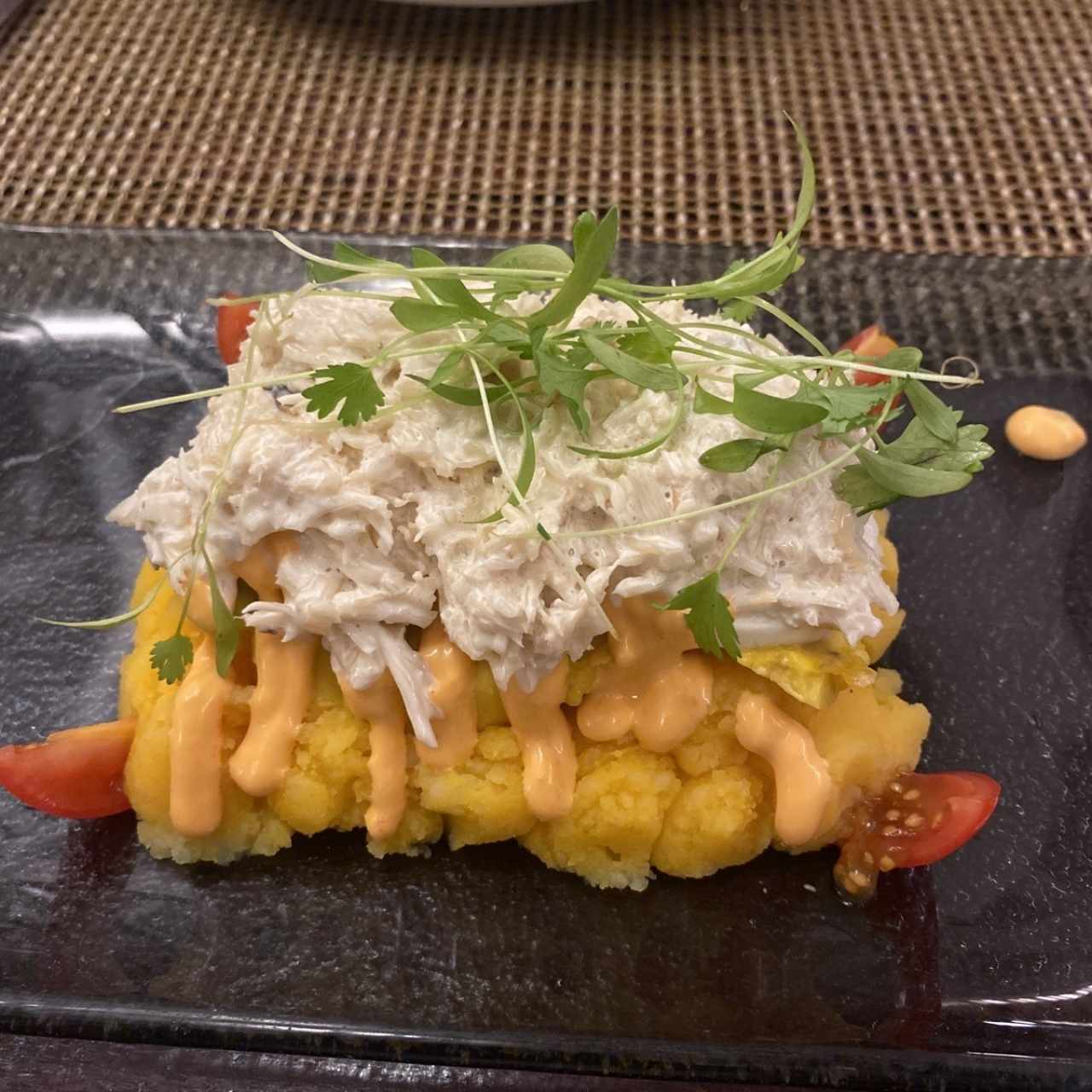 Causa de cangrejo 