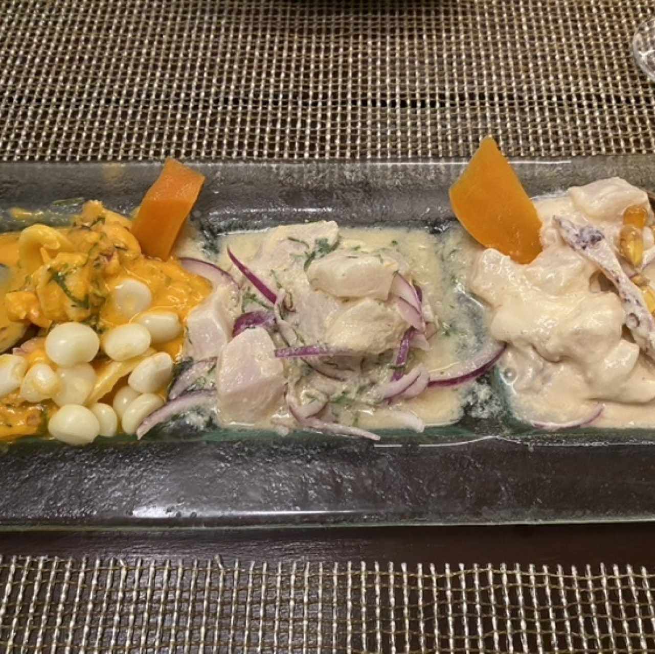 PIQUEO TRES CEVICHES