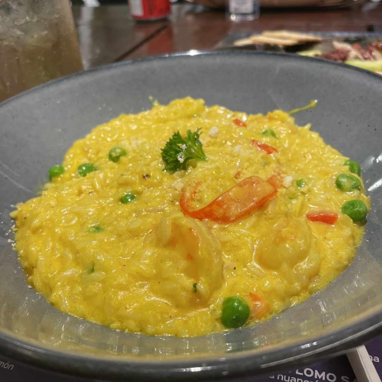 Arroz Cremoso de Langostinos 