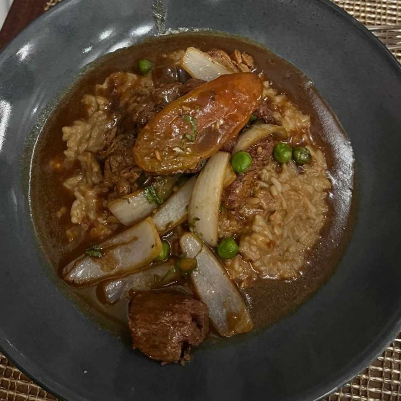 Rissoto de Quinoa con Lomo Saltado