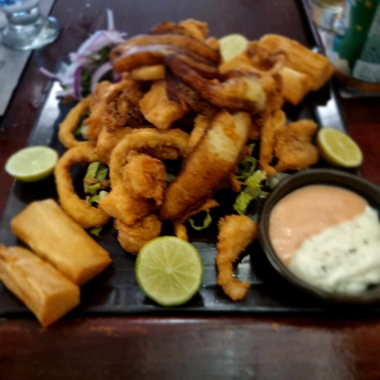 jalea de mariscos