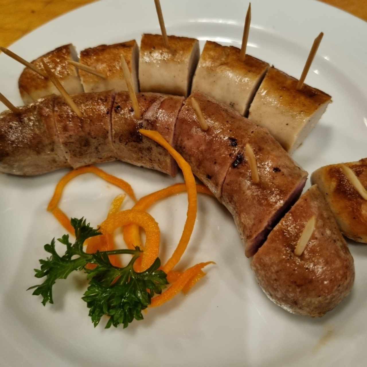 Kalbsbratwurst -Salchicha de Ternera 4 oz