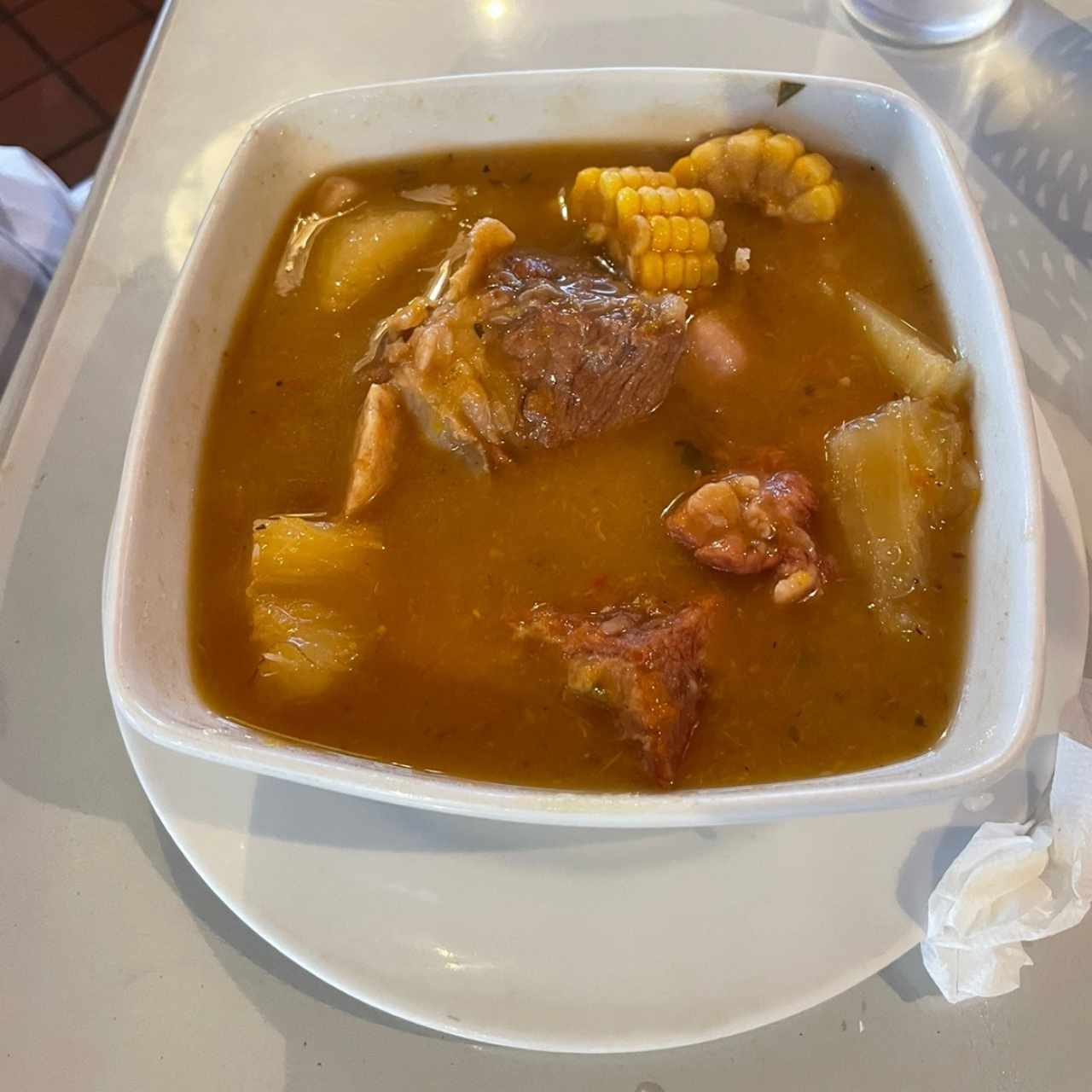 Sopa de costilla