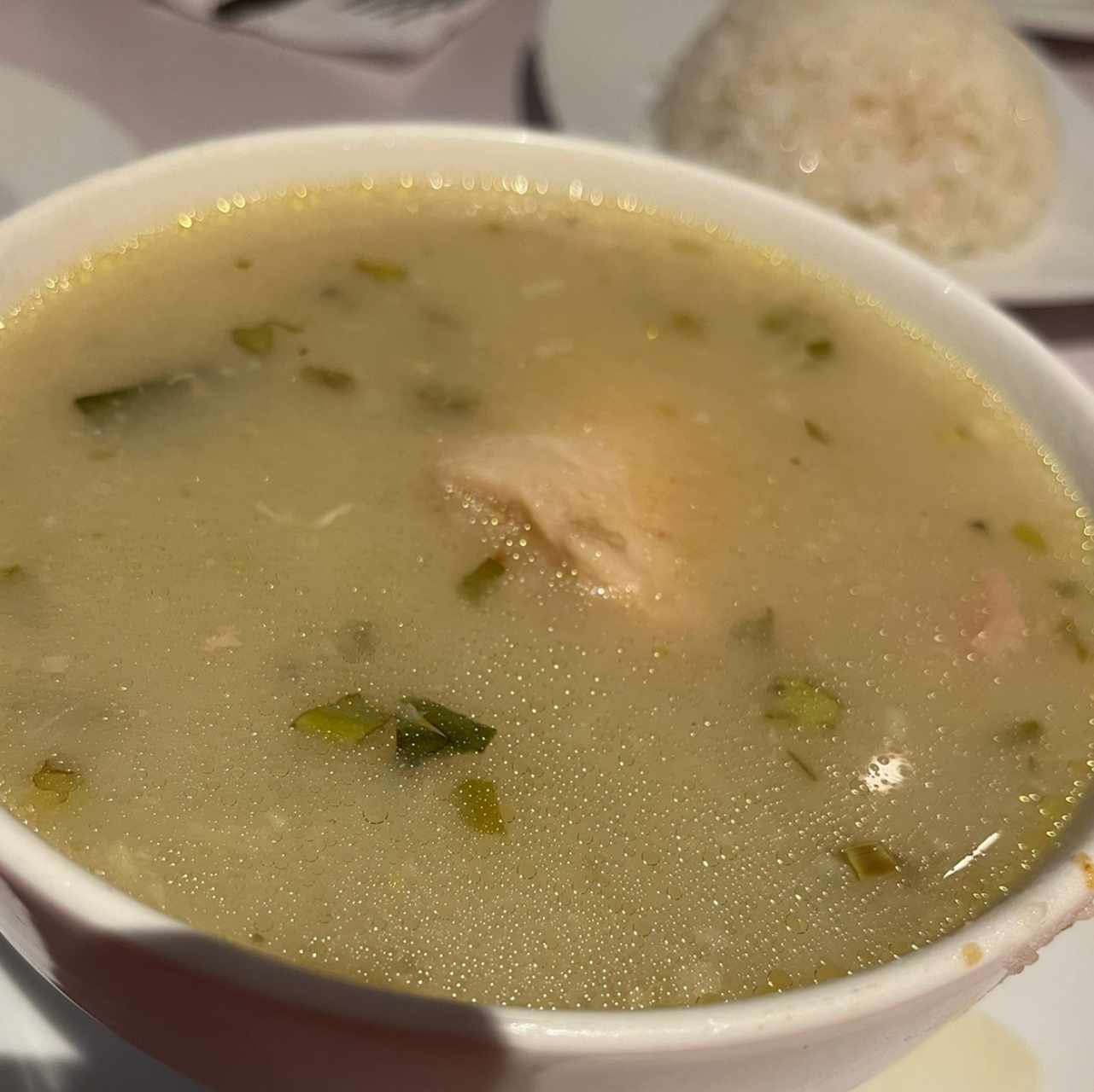 Sancocho de Gallina + Arroz blanco