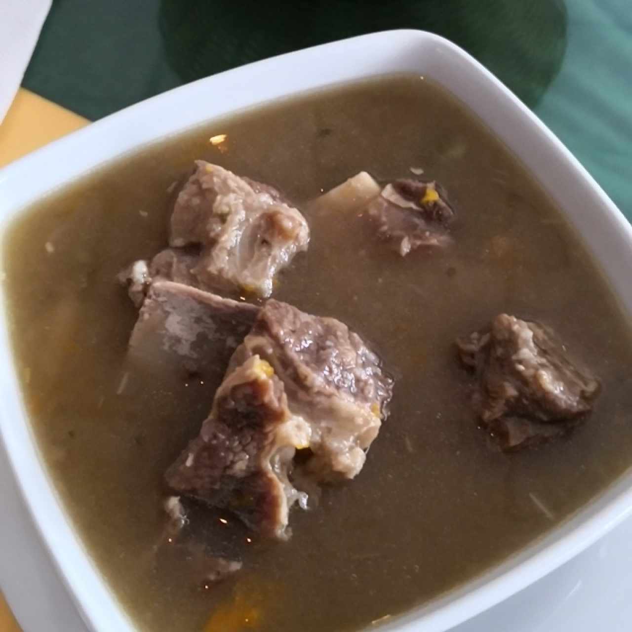 sopa de costilla