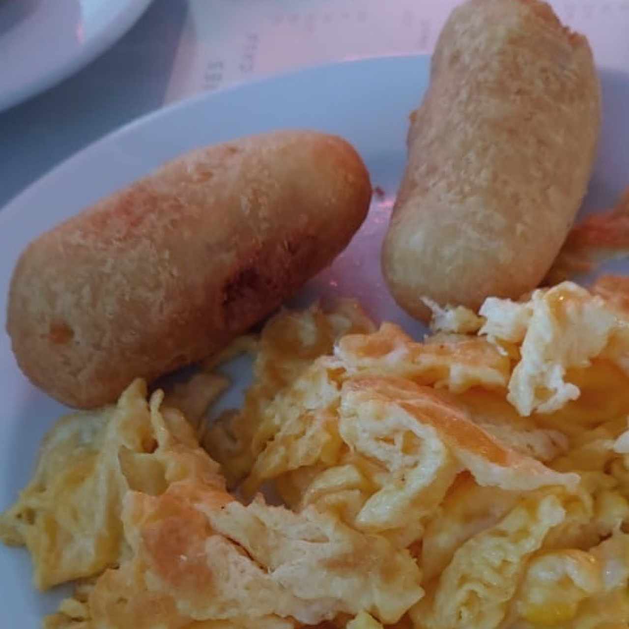 Carimañolas y Omelette