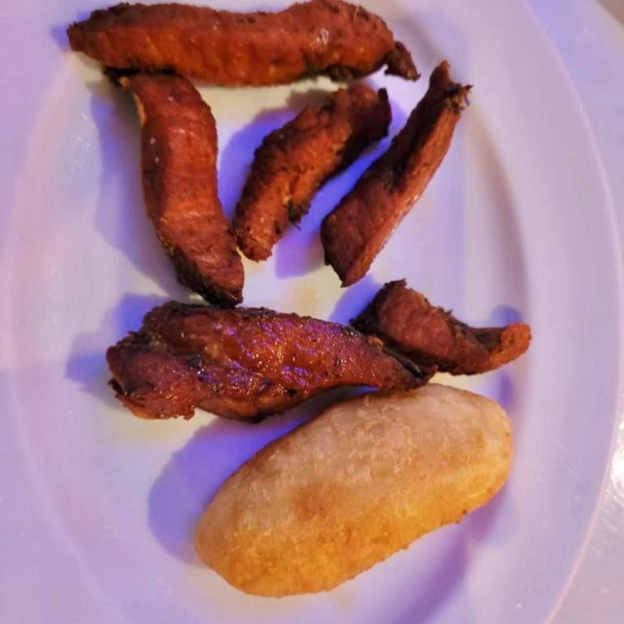 Puerco Frito y Carimañola (muy suave)