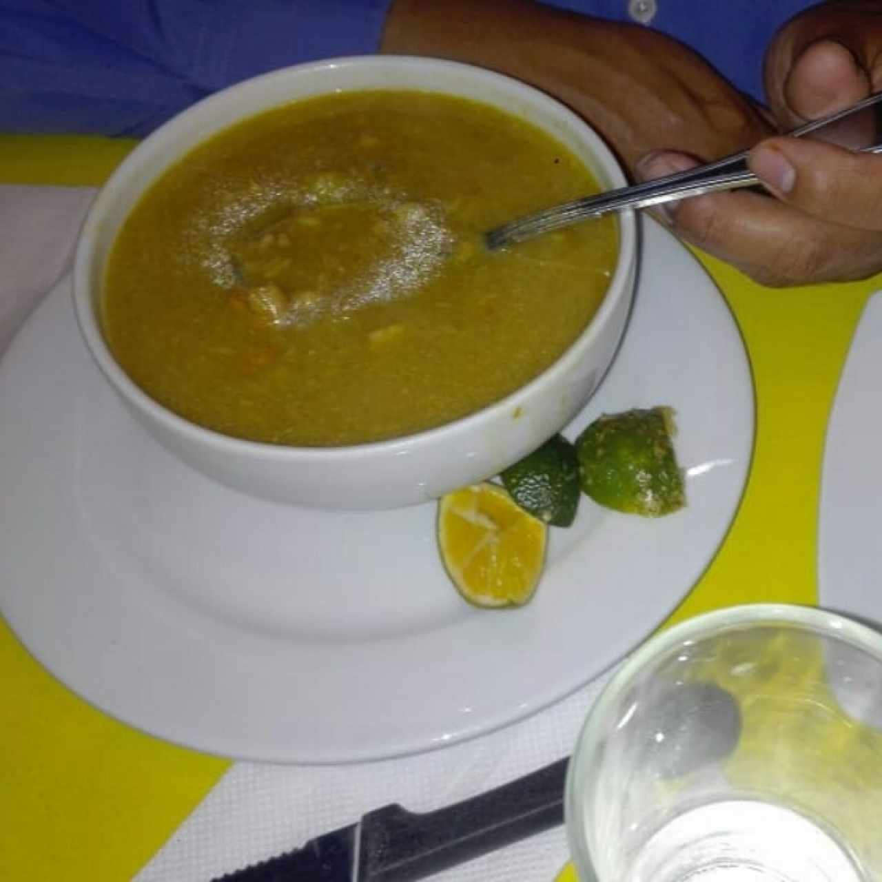 sopa de mariscos