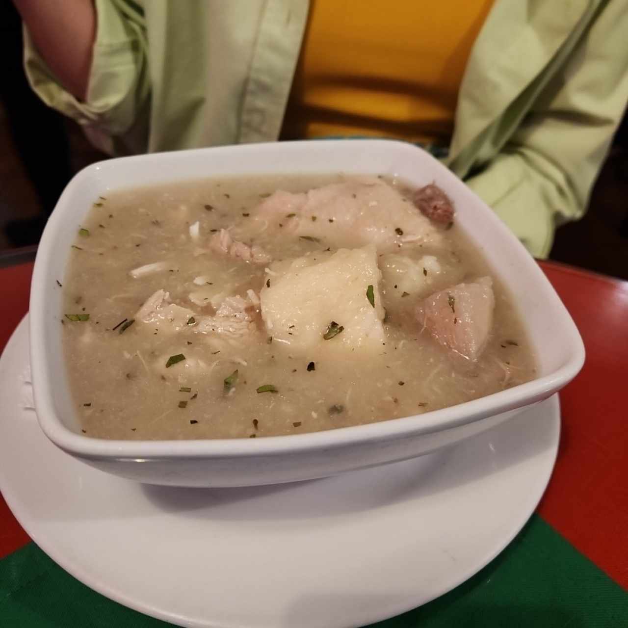 Sancocho de Gallina + Arroz blanco