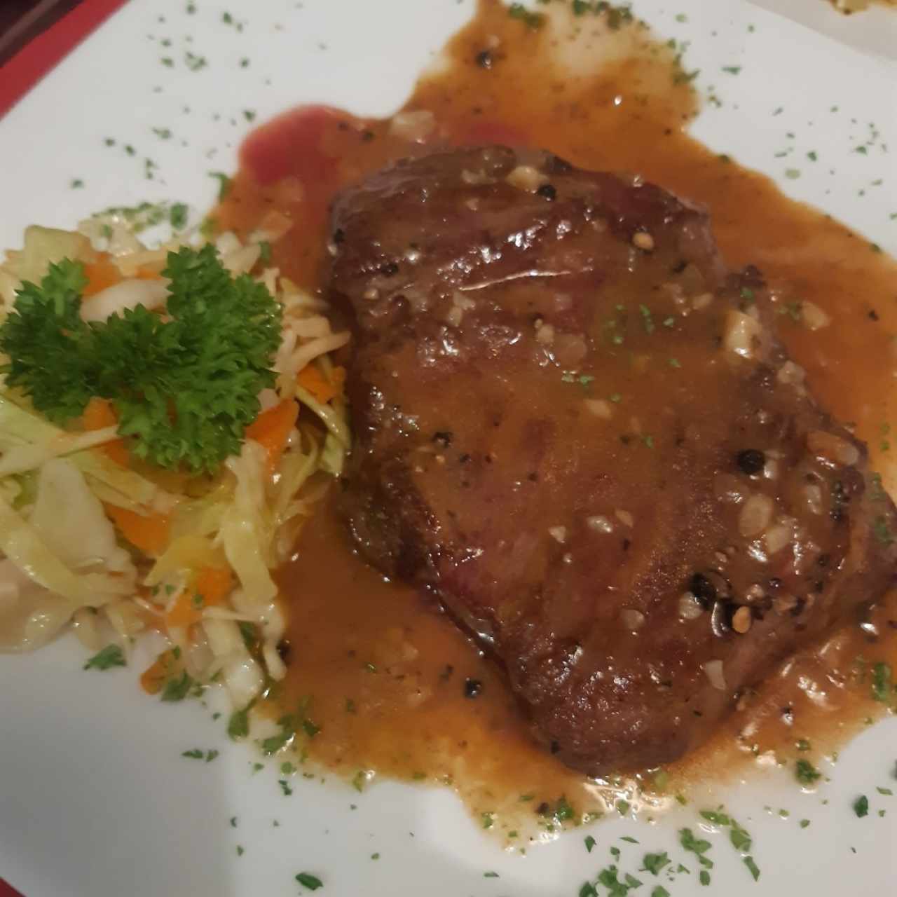 filete a la pimienta