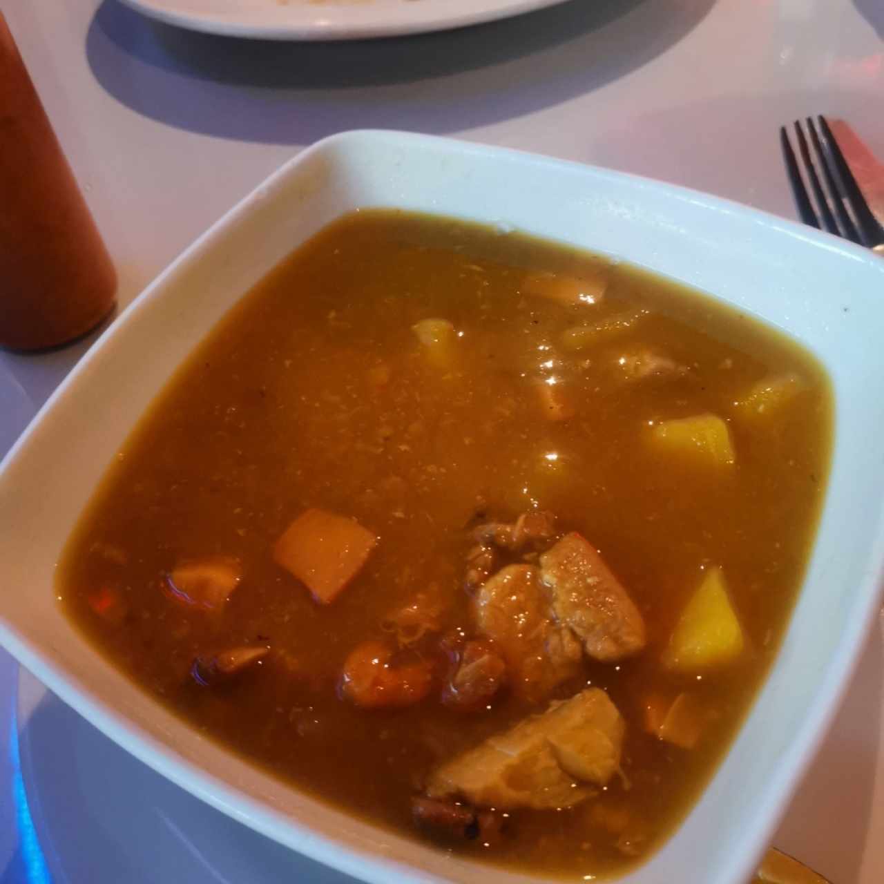 Sopa de marisco 