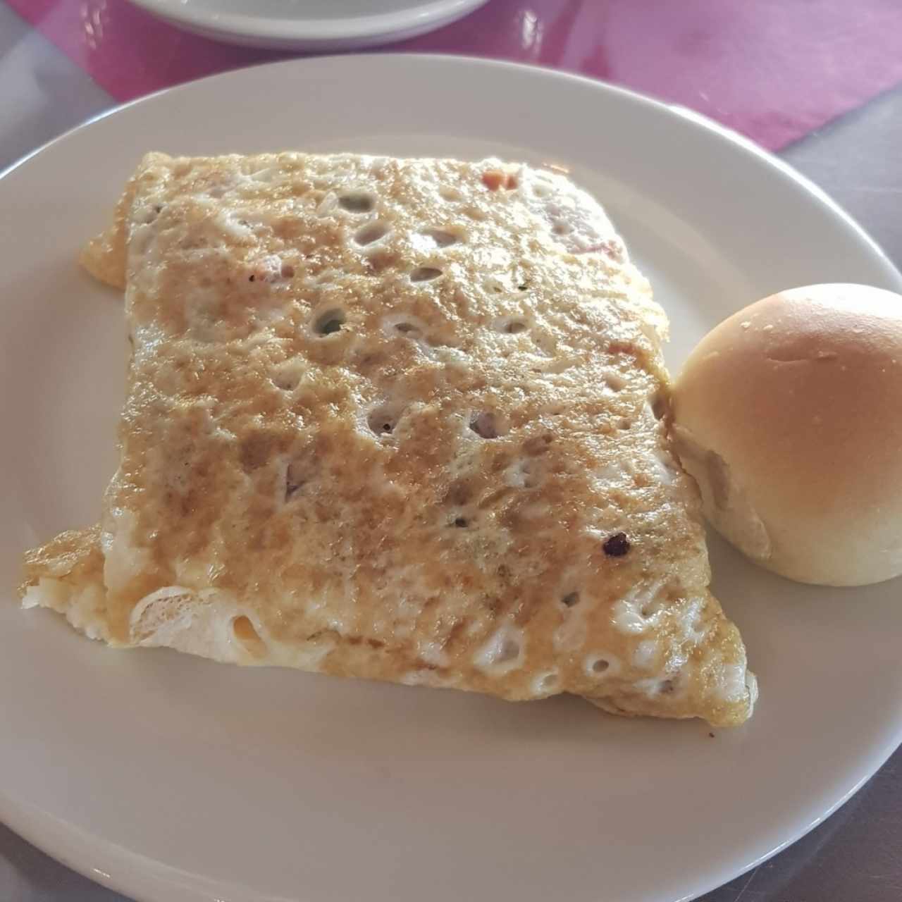 omelette clara de huevo 