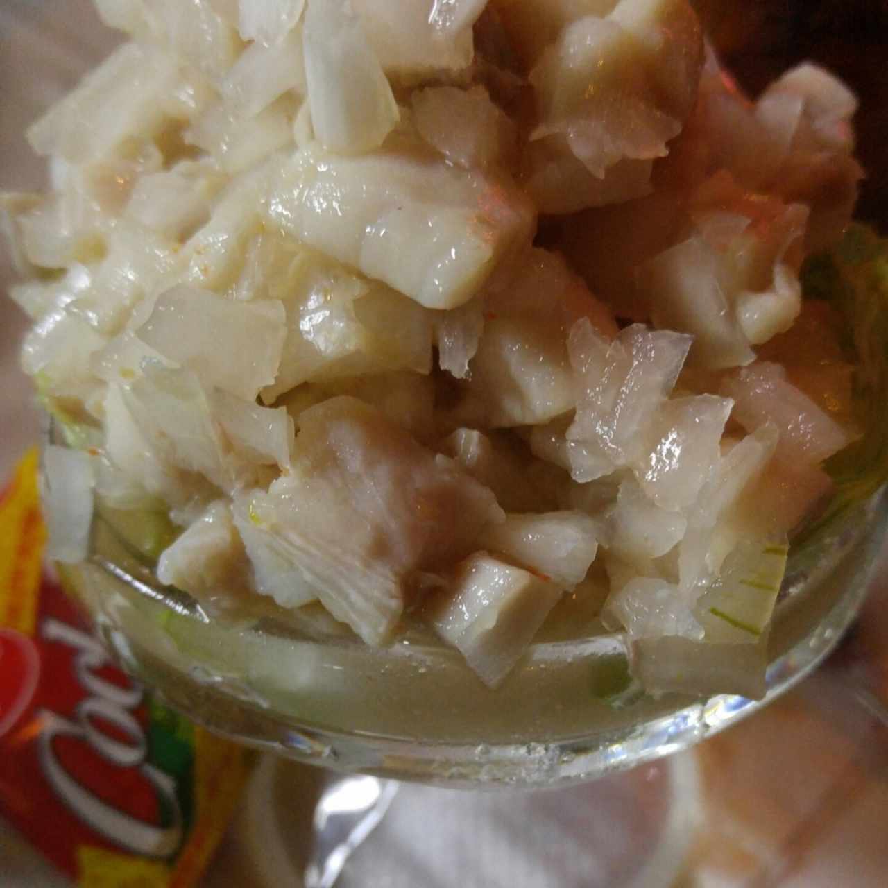 ceviche de Corvina