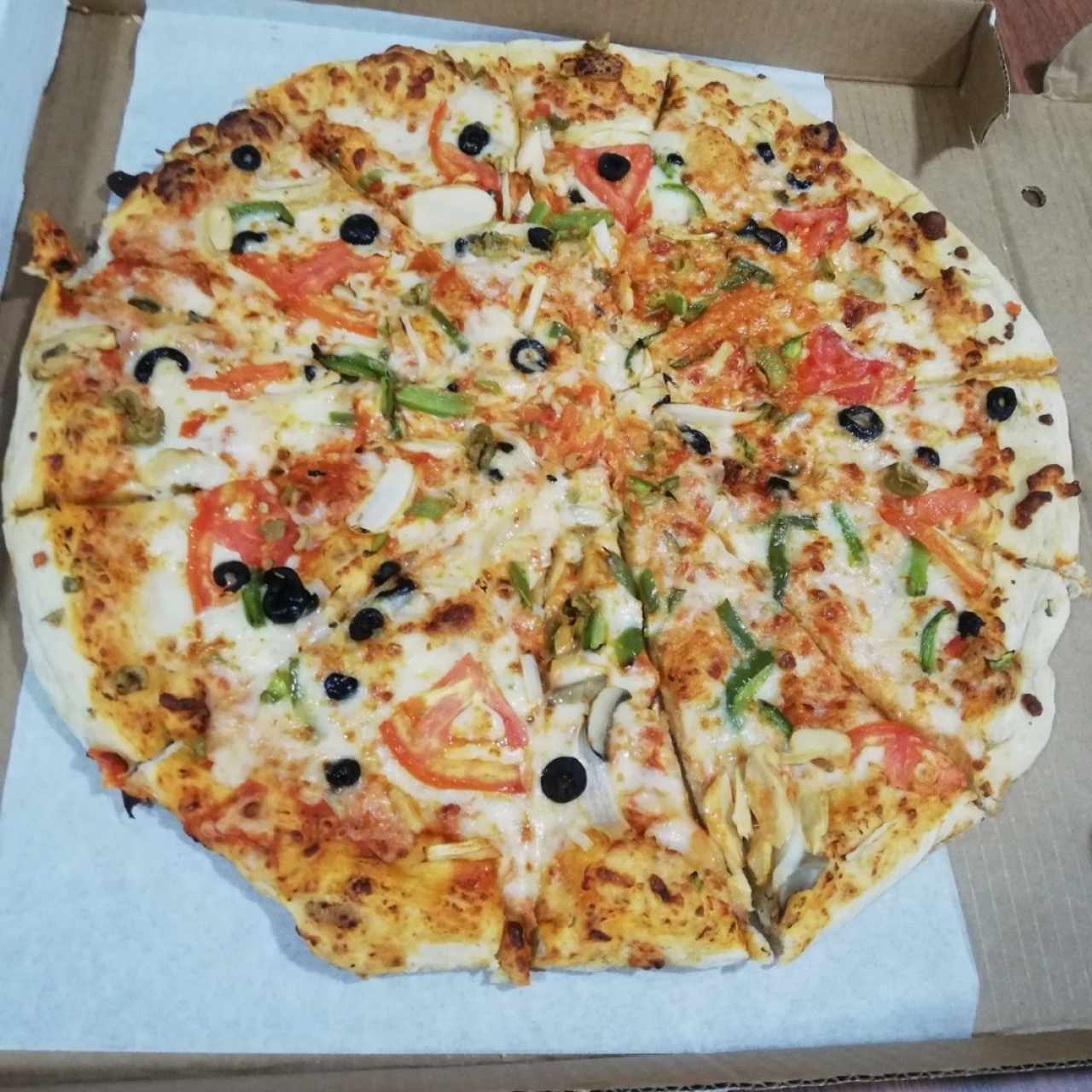 pizza vegetariana