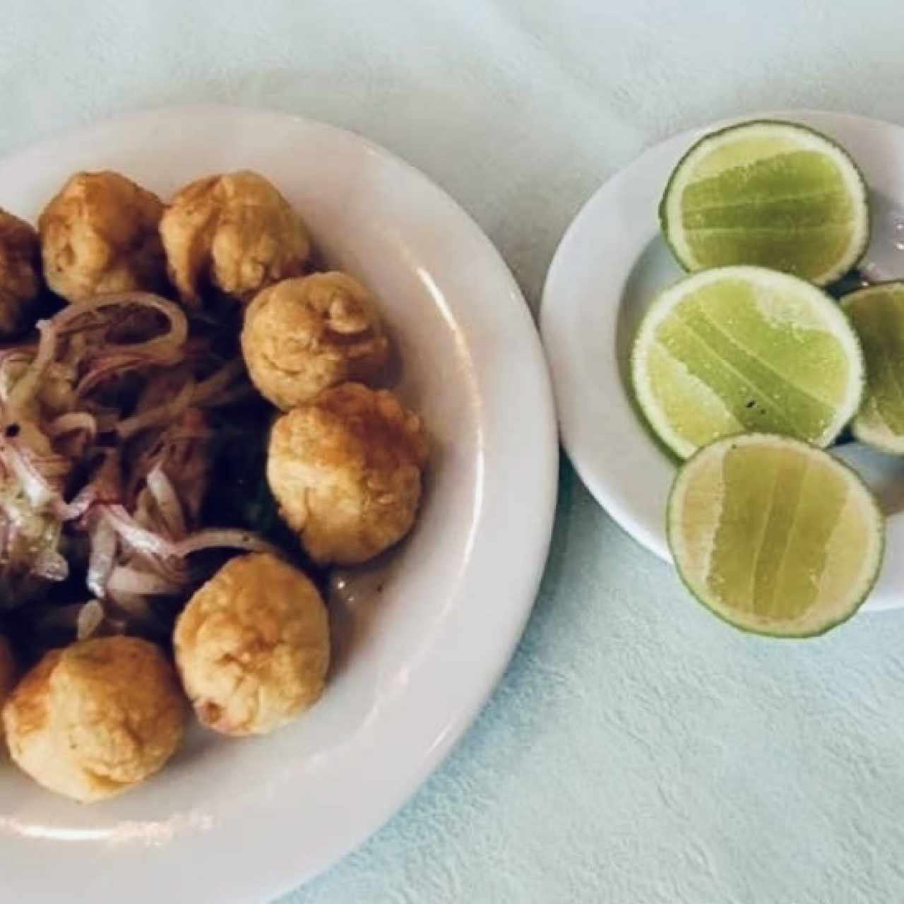 ENTRADAS CALIENTES - Ceviche Frito