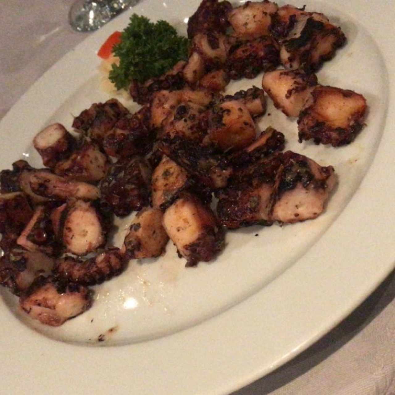 Pulpo al Carbon