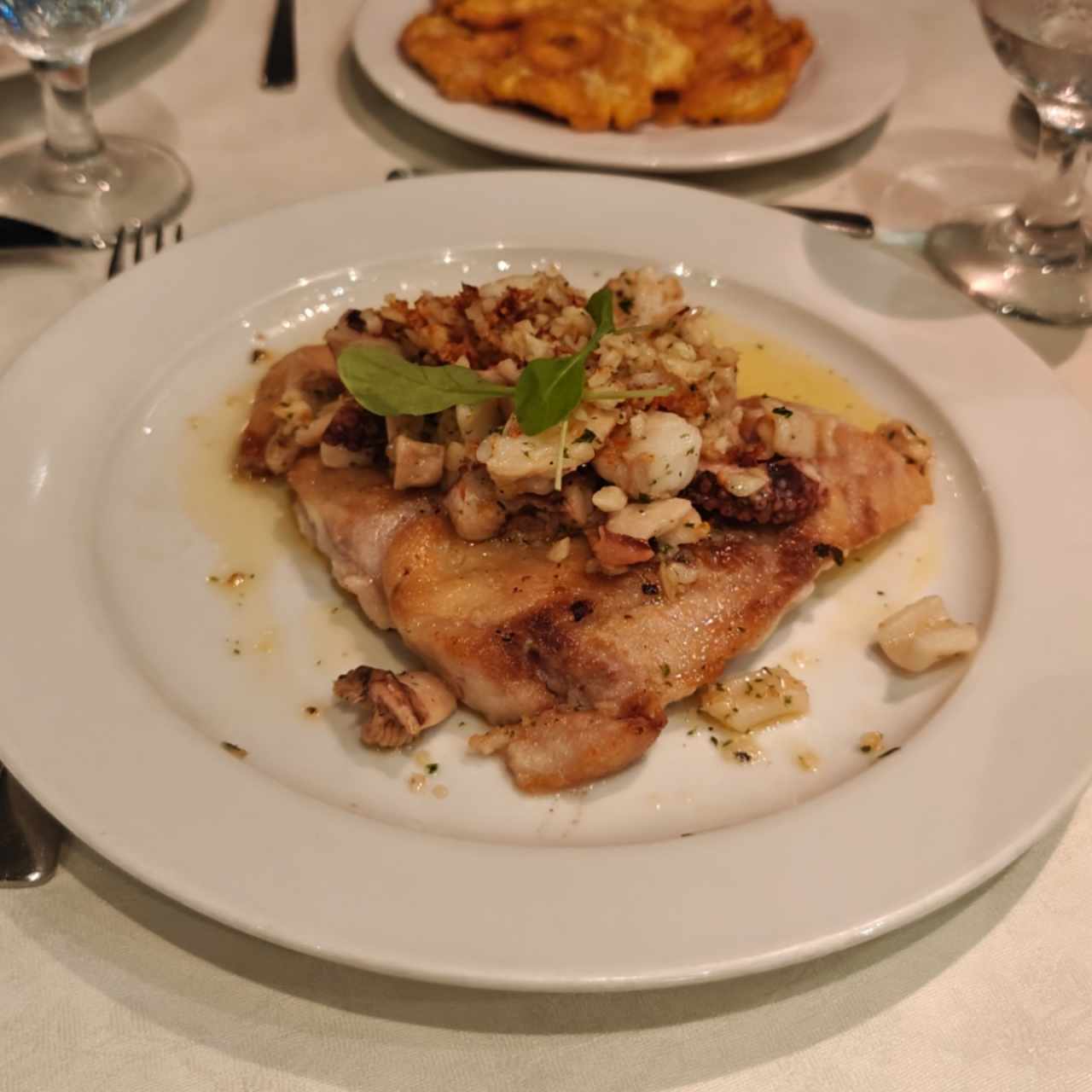 NUESTRA PESCA - Oleo con Mariscos