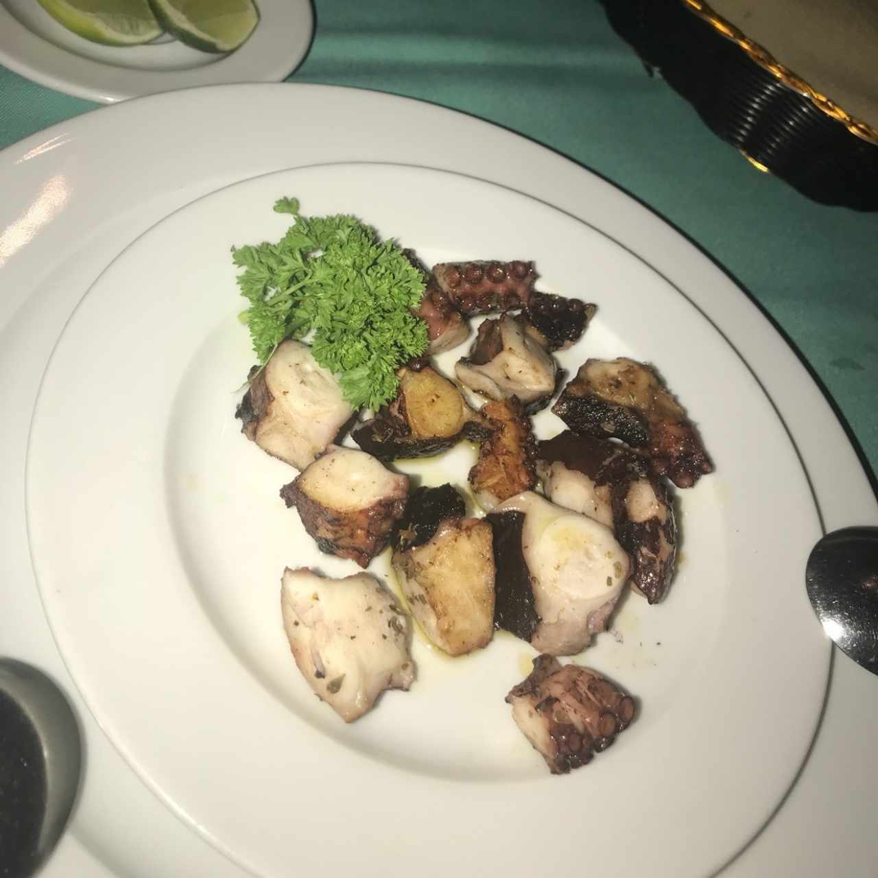 pulpo al carbón 