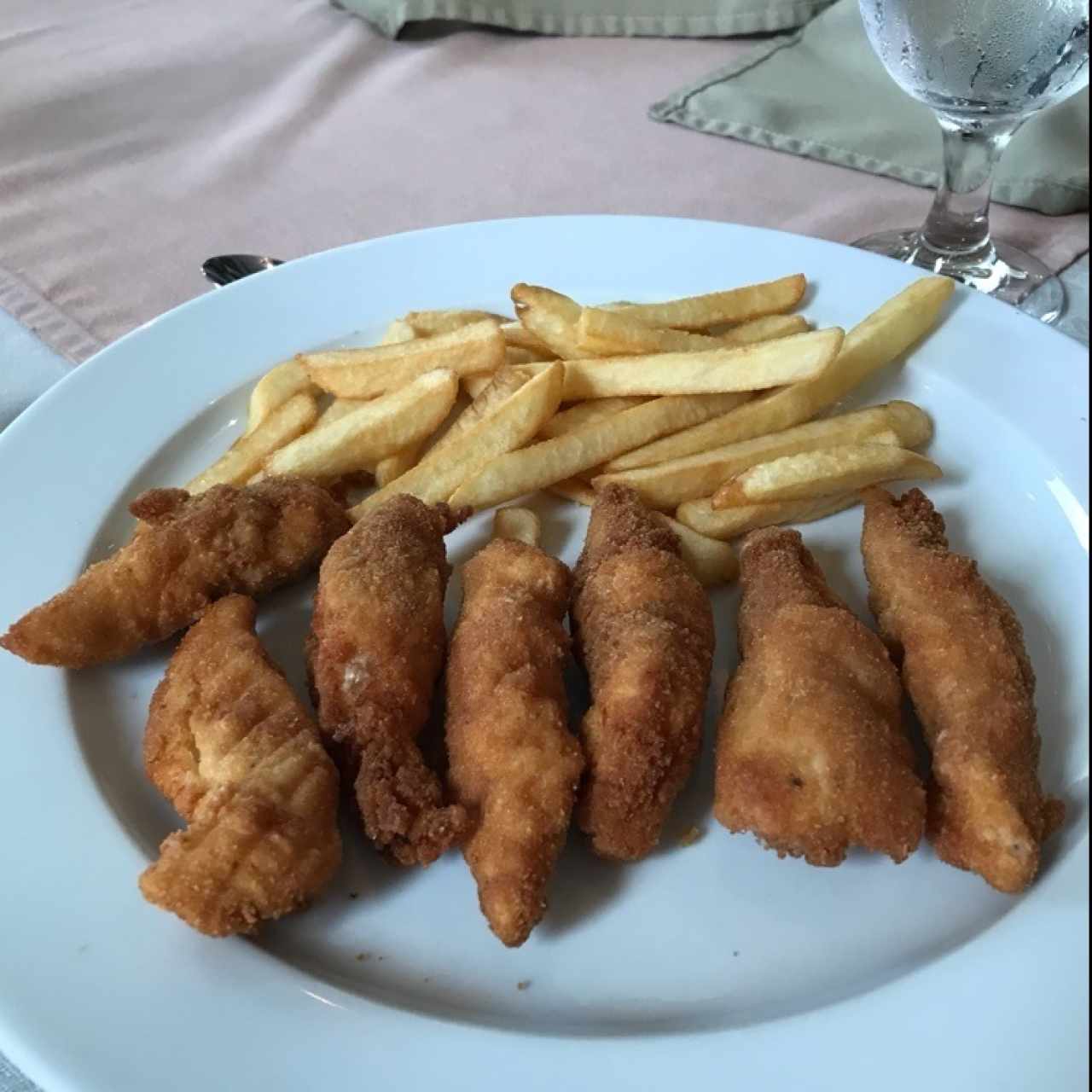 Deditos de pollo