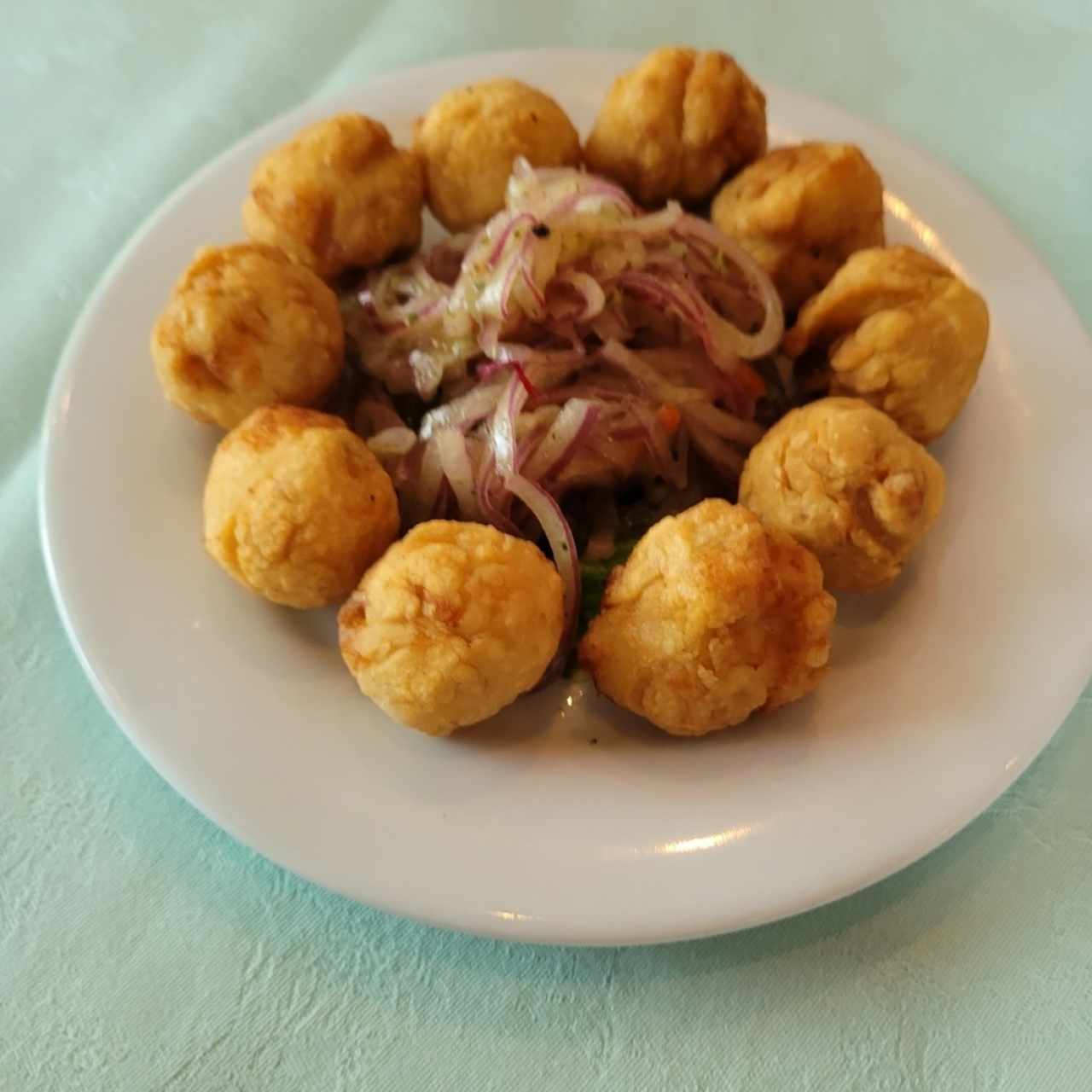 ENTRADAS CALIENTES - Ceviche Frito