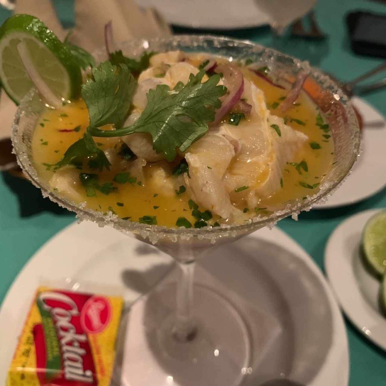 Coctel de ceviche de Mero