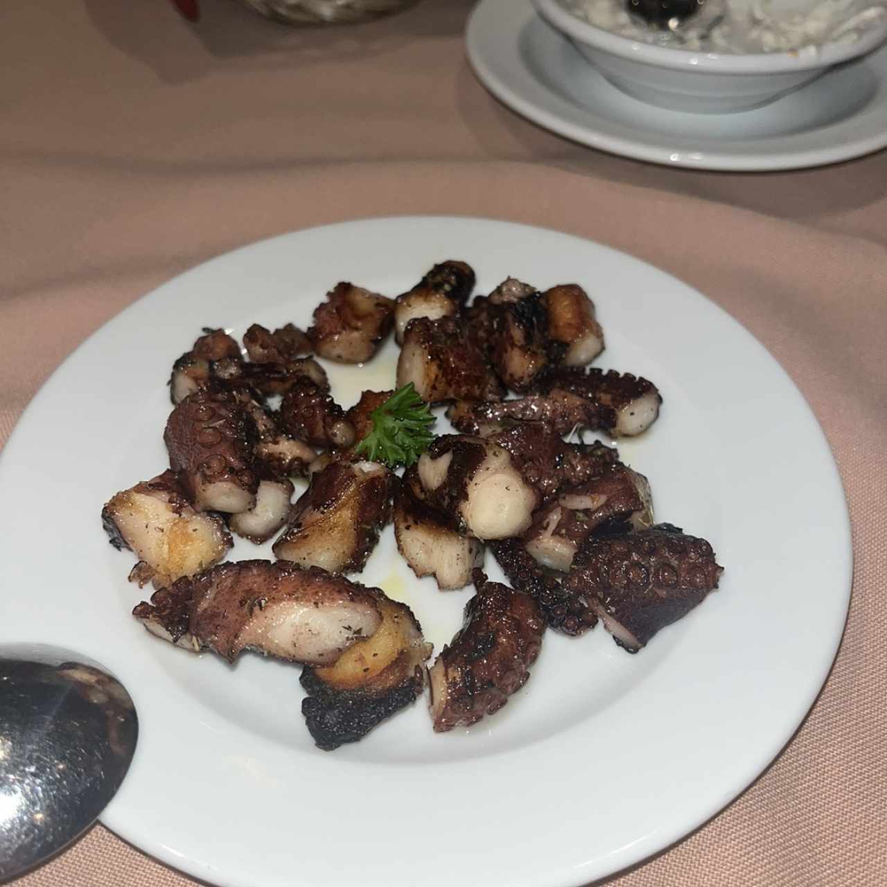 Pulpo al carbón 