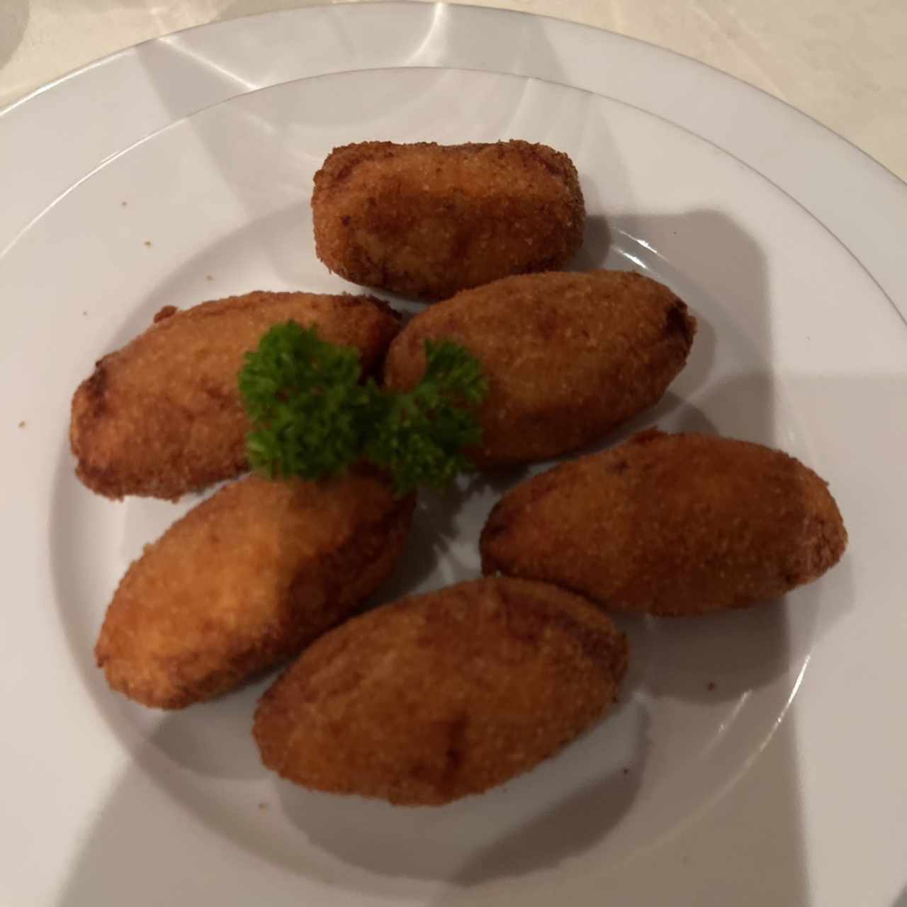 APERITIVOS CALIENTES - Croquetas de Bacalao