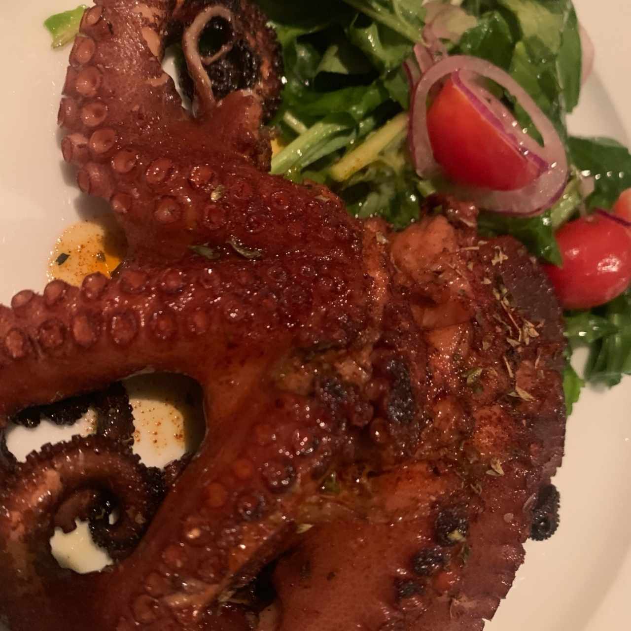 pulpo a la parrilla