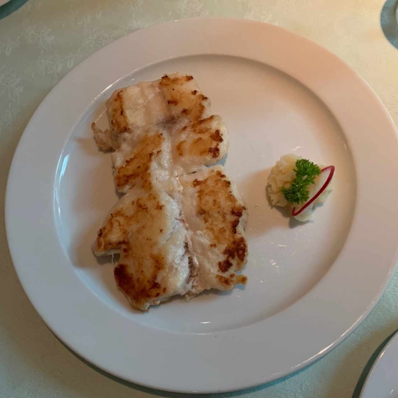 filete de corvina a la plancha