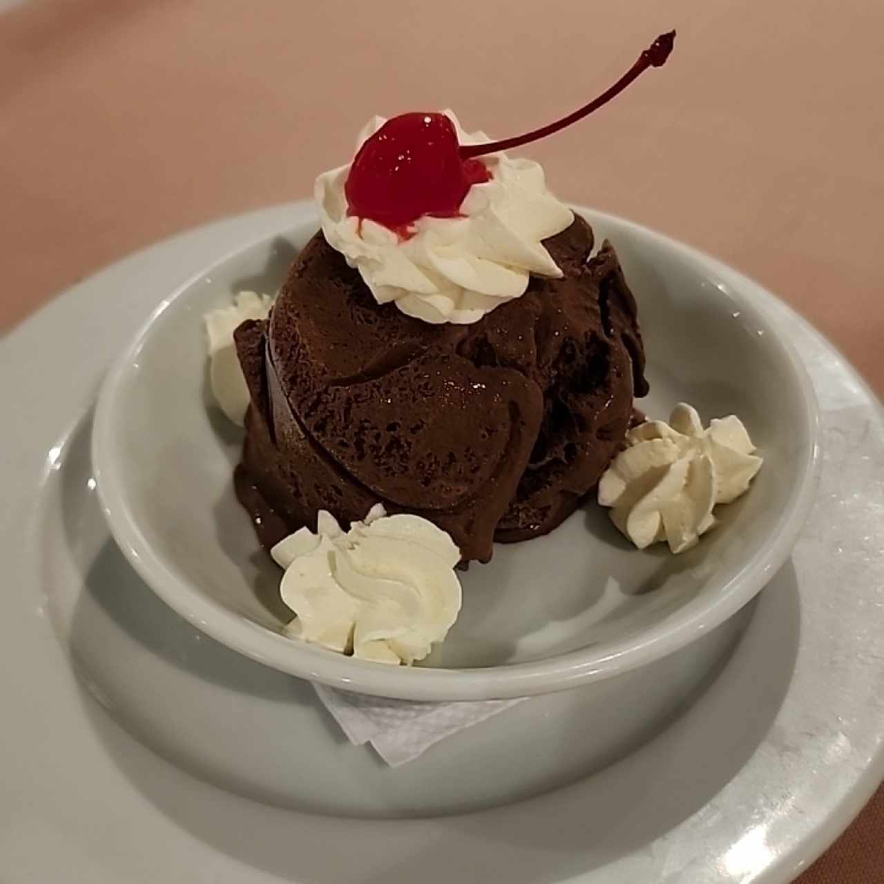 helado chocolate