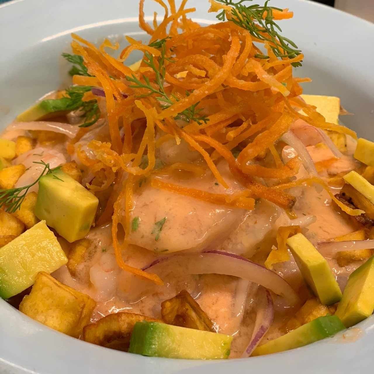 Cebiche de Camarones