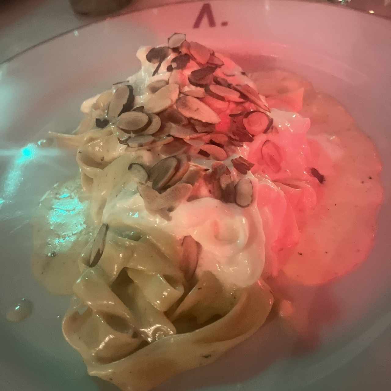 Fetuccini limón
