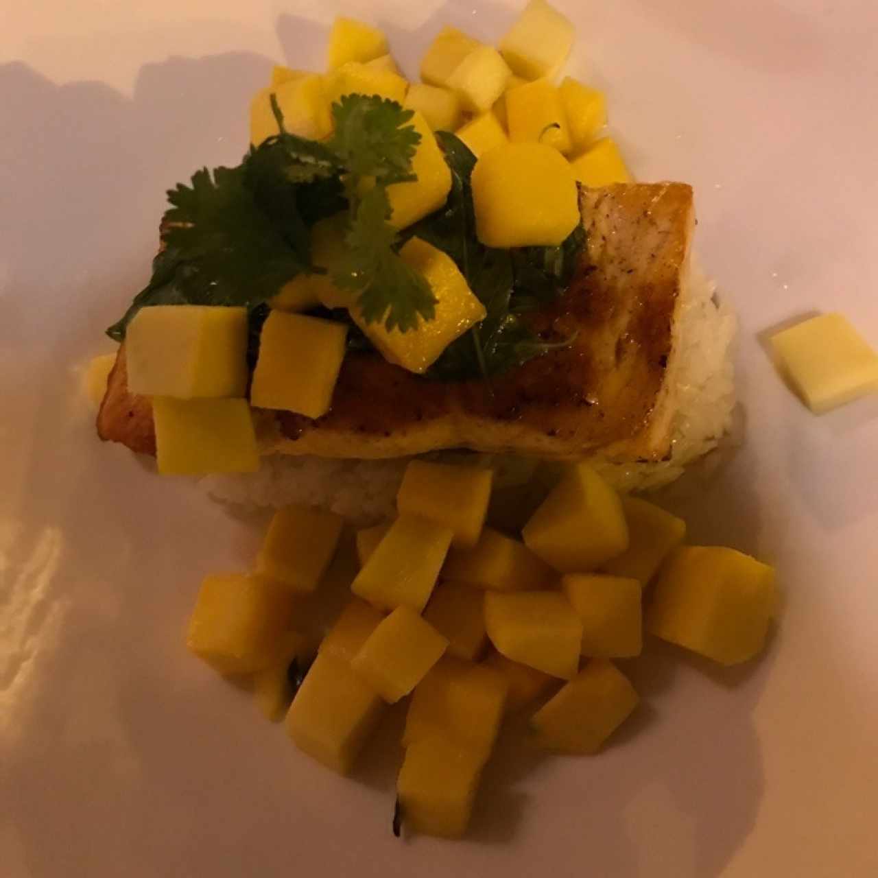 Salmón thai