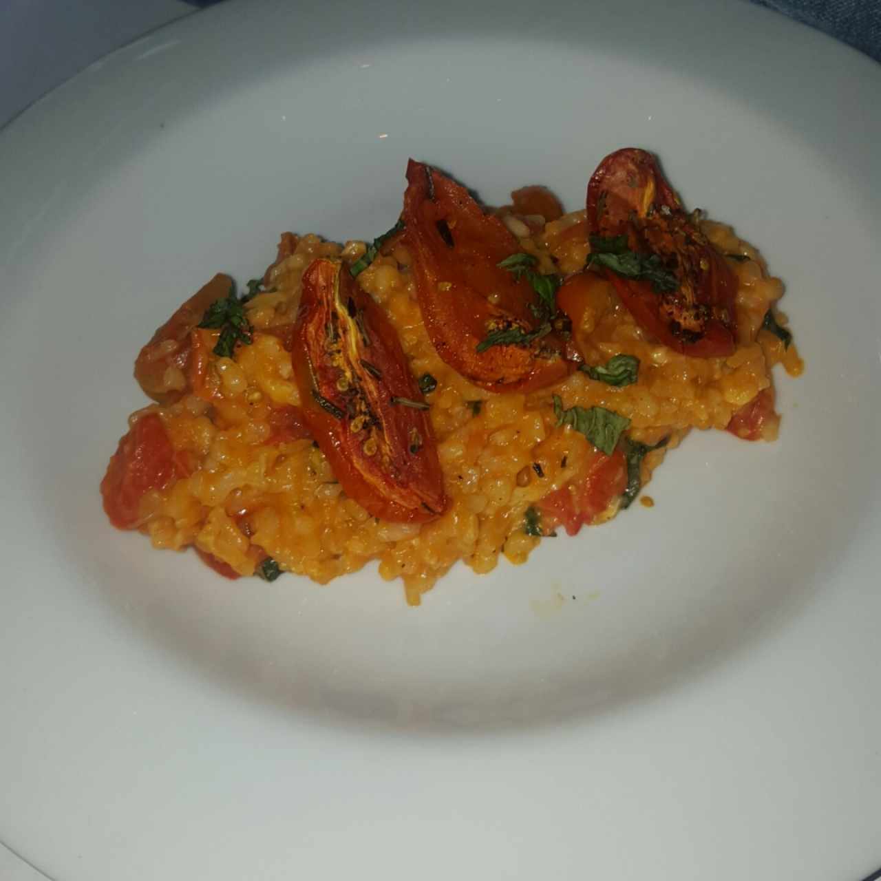 Risotto de 3 tomates 