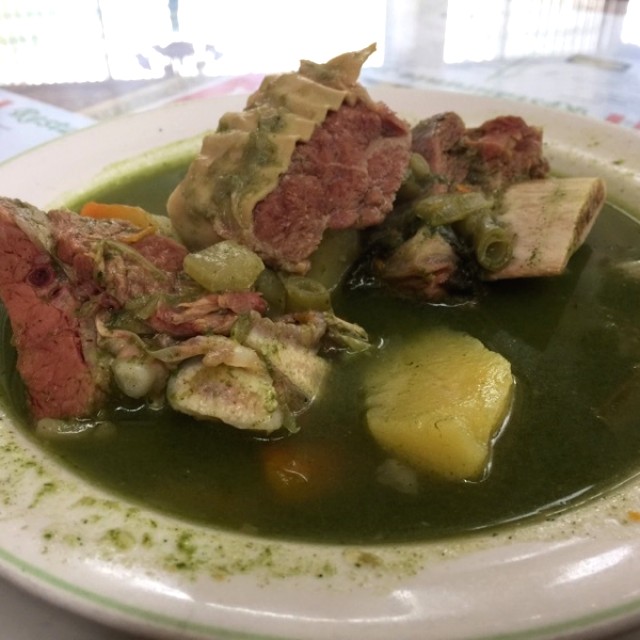 Minestrone Pesto Con Carne 