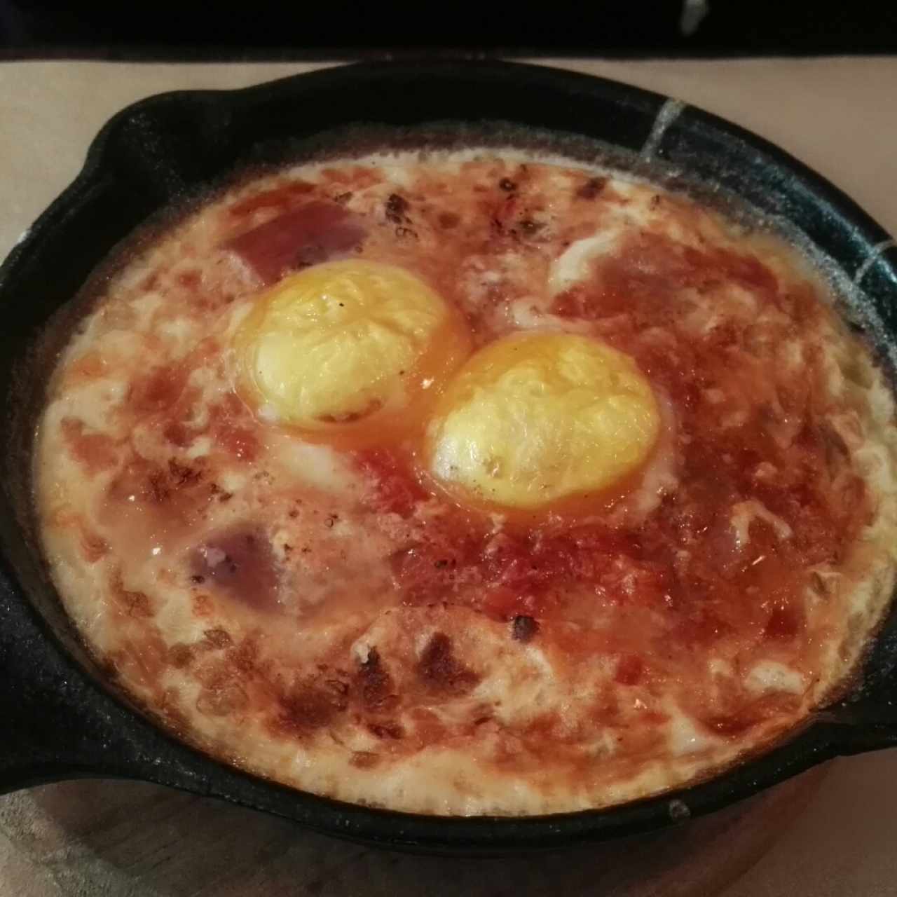 Huevos al sartén