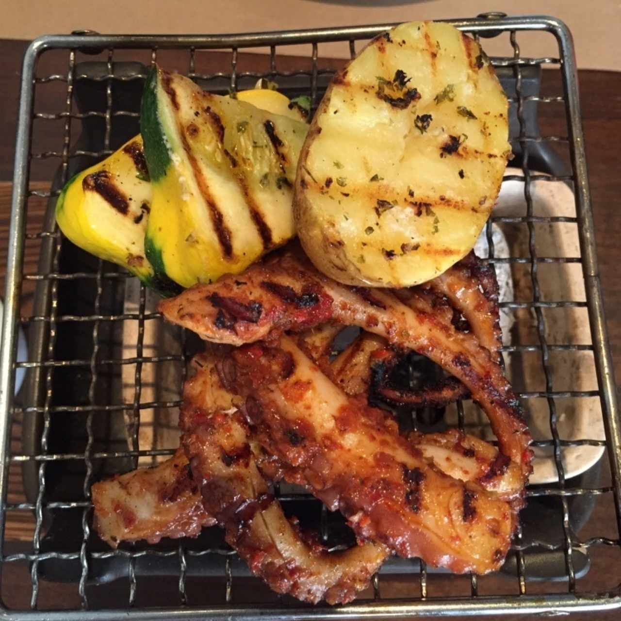 pulpo a la parrilla 