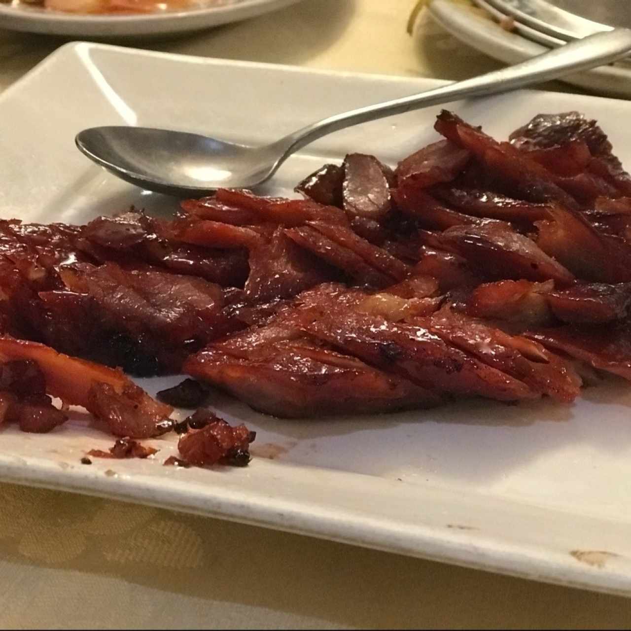 Cerdo en salsa de Miel