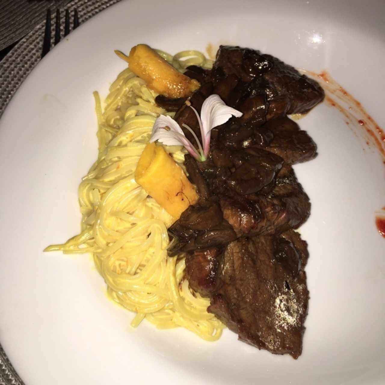 Linguini a la Huancaina