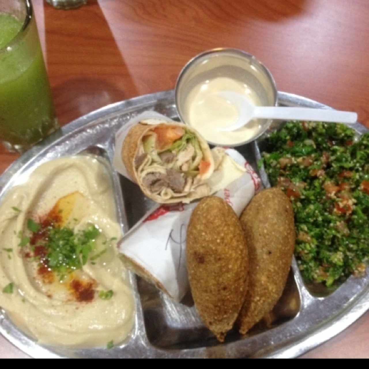 combo con extra de kibbe 👍🏻