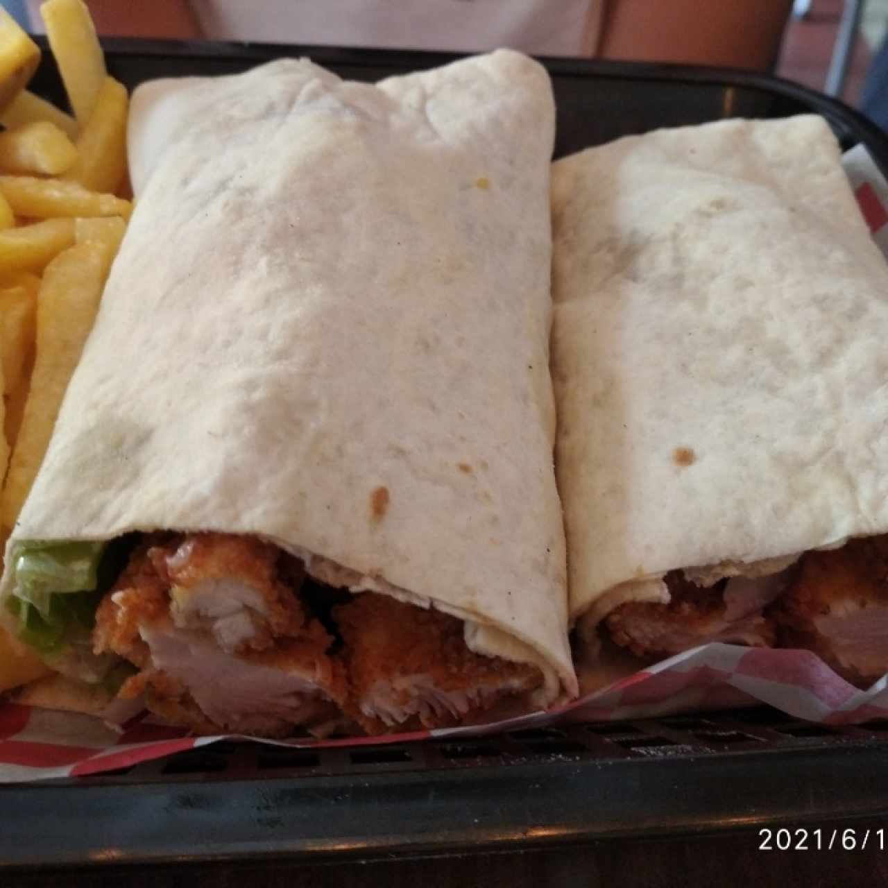 Wrap de pollo