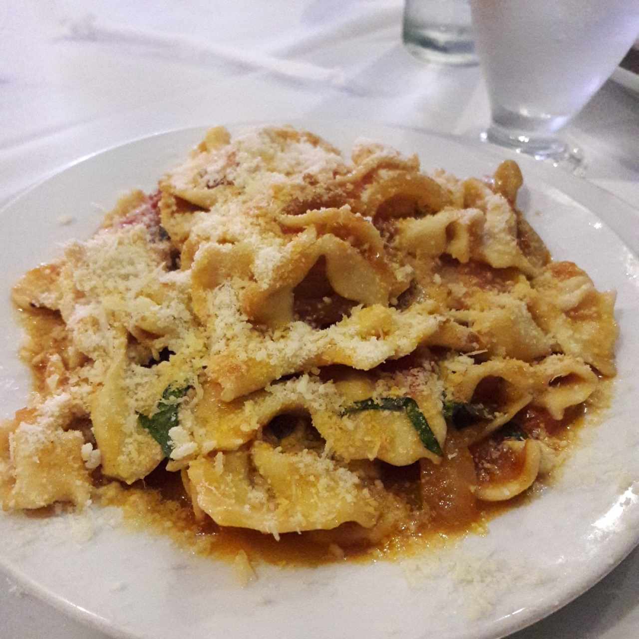 Pasta corta al fileto 