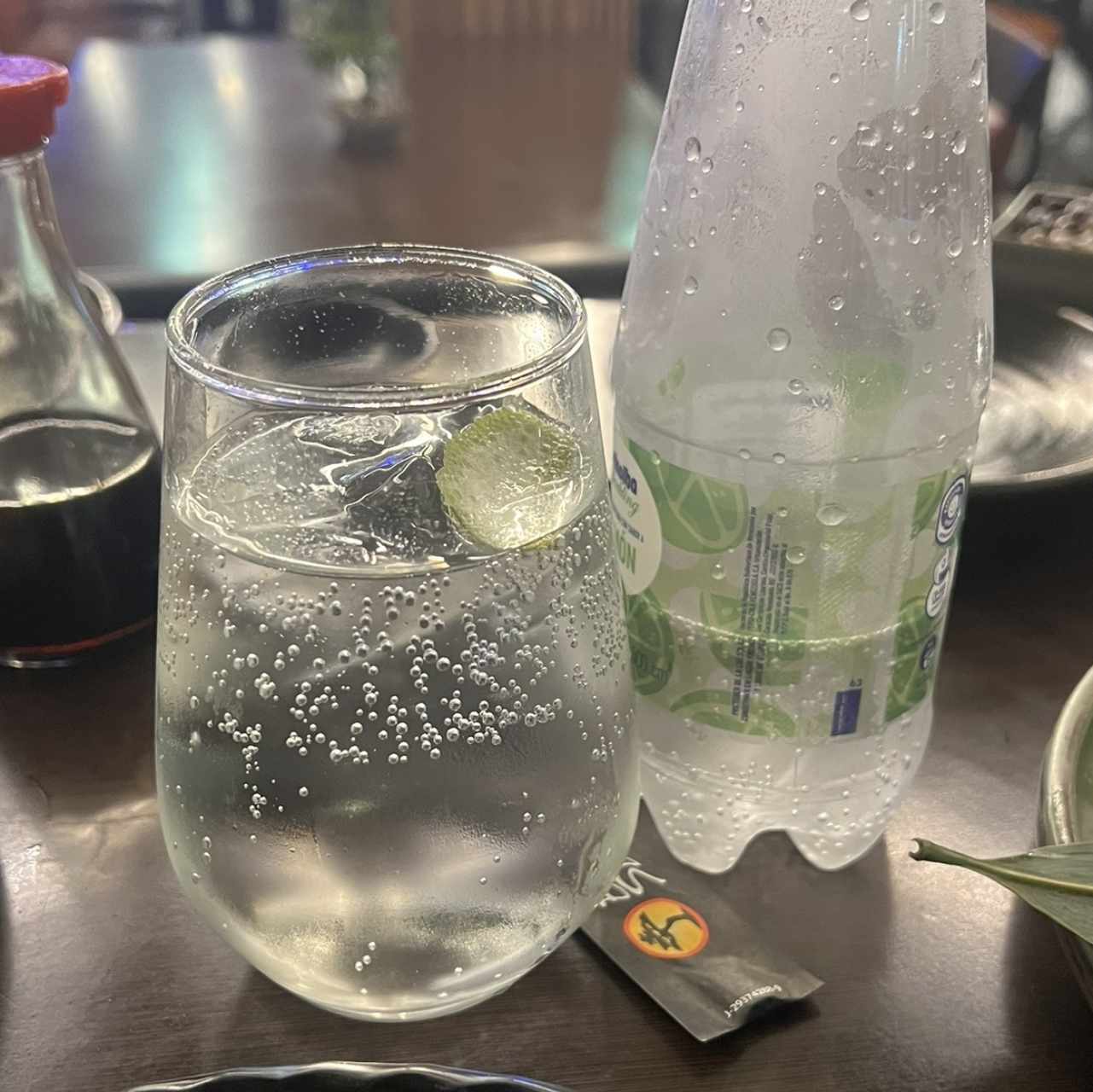 Agua gasificada 