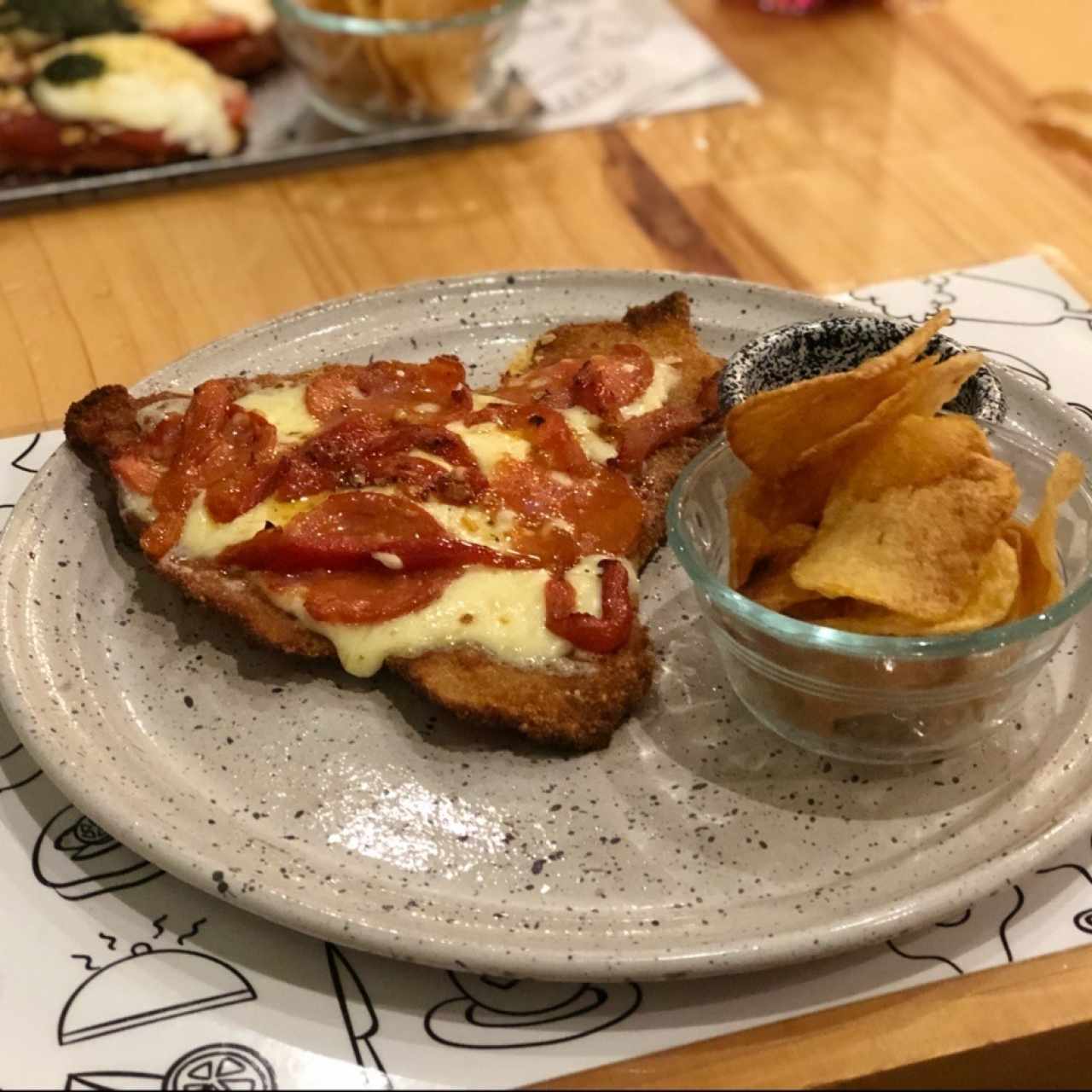 Milanesa de peperoni, Excelente! 