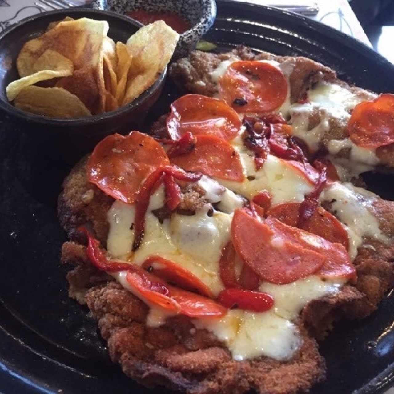 Peperoni milanesa