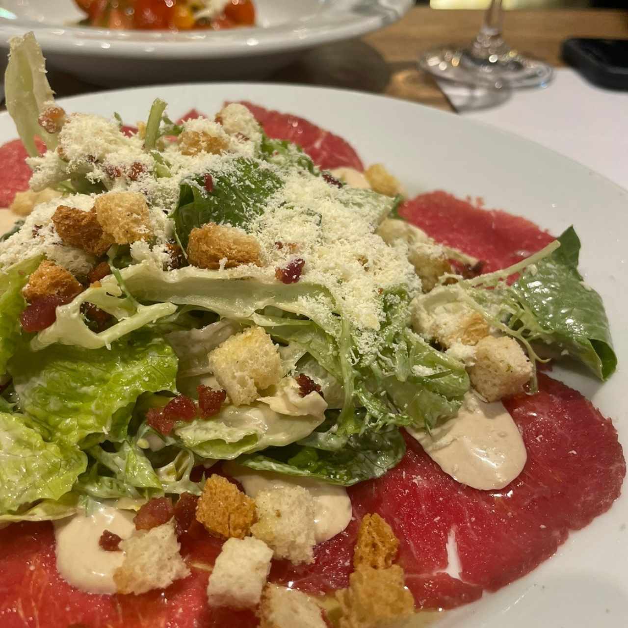 Carpaccio de lomito