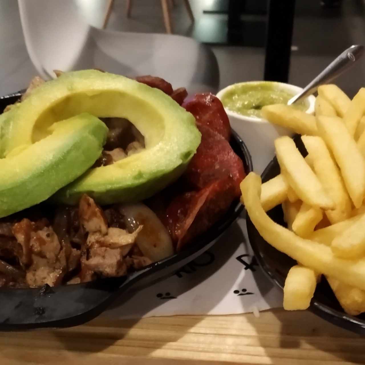 parrilla mixta para dos personas 
