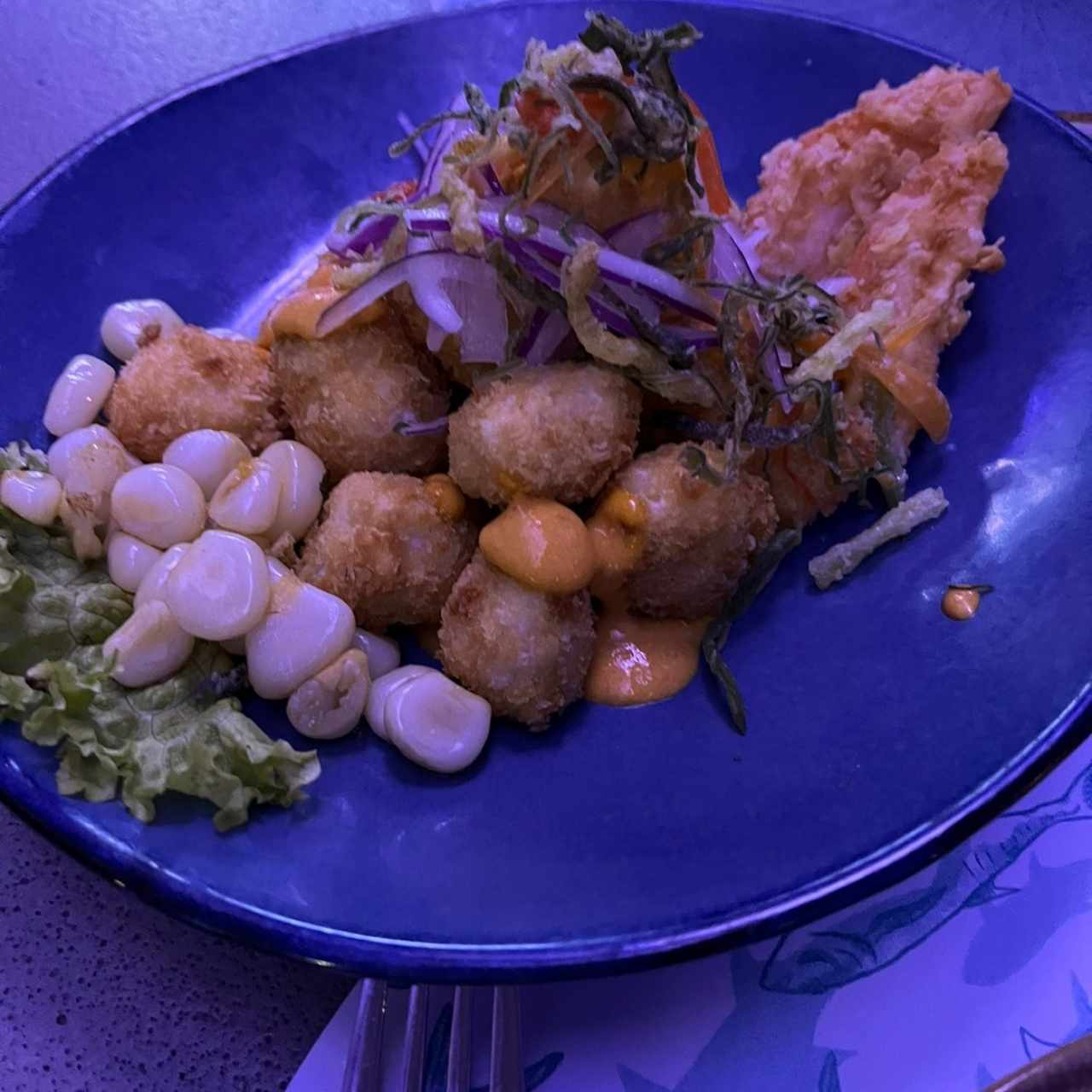 Ceviche caliente 